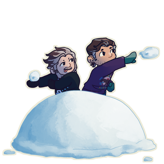 Nick and Indrid by crimecider