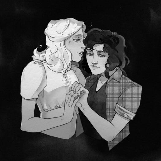 Jemma and Venus by afraid-of-thunder